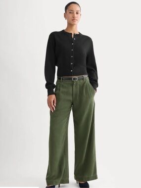 Everlane The Trouser in Buttersoft NWT Sz 2